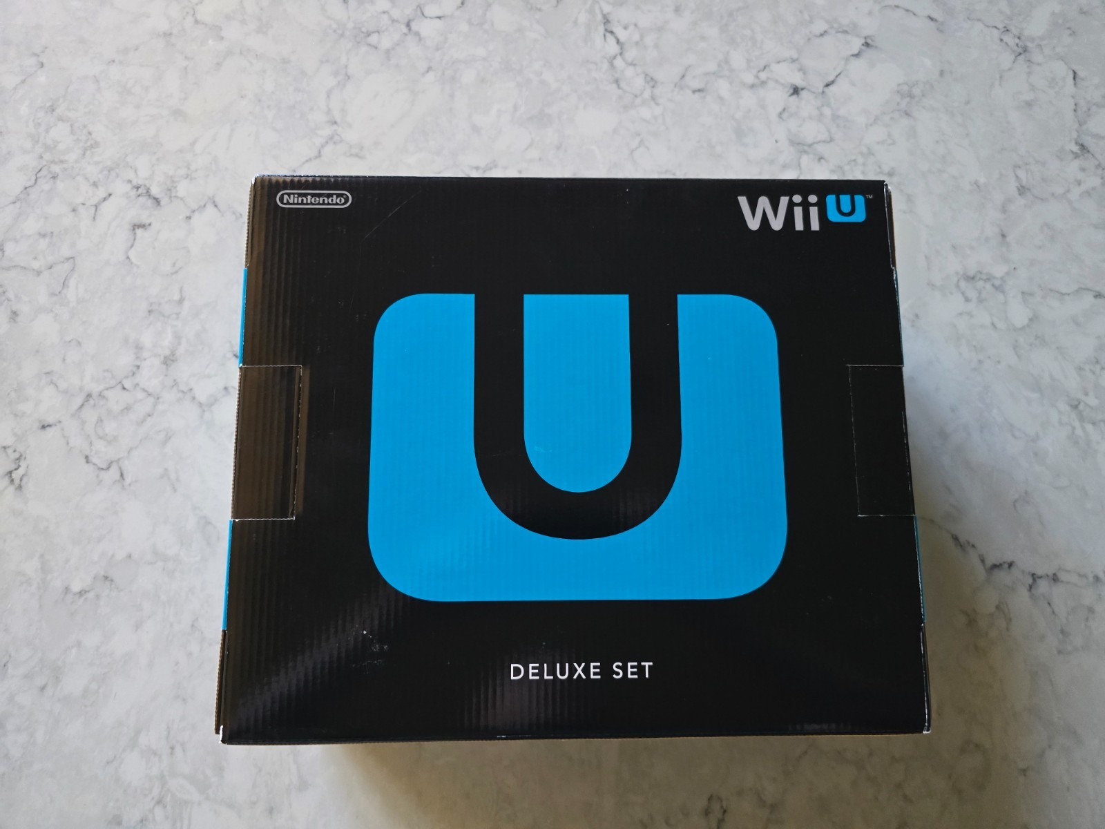 Nintendo Wii U 32gb Console Deluxe Set Black System Nintendo Land Bundle New!!