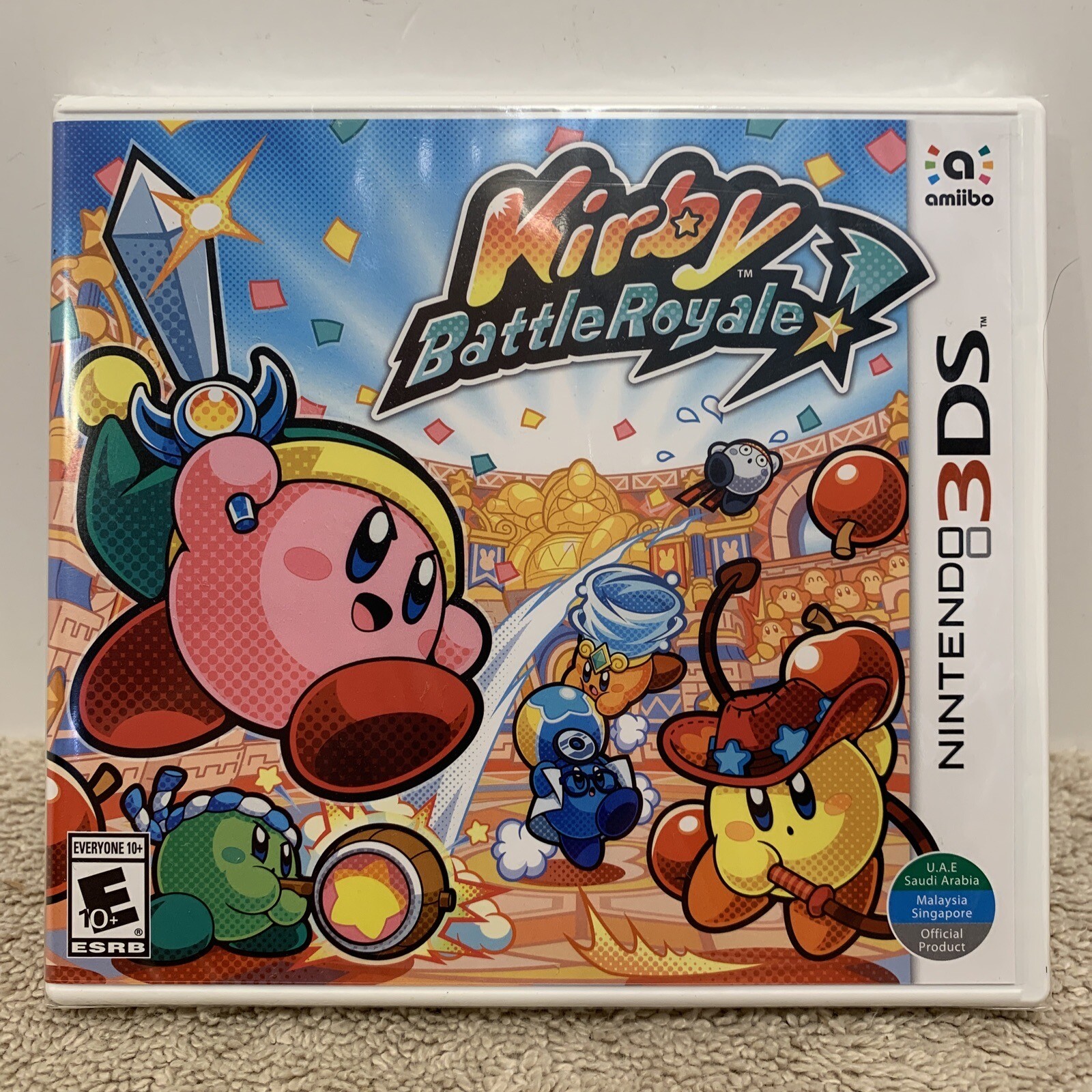 Kirby Battle Royale 3DS SEALED Only For UAE, Saudi Arabia, Malaysia, Singapore