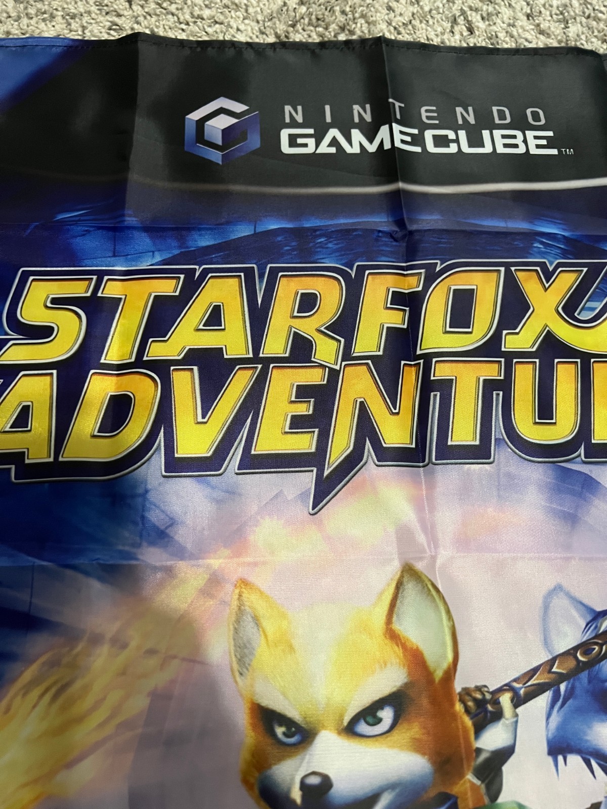 Starfox Adventures Wall Flag Banner Tapestry 2 x 3 Ft, Gamecube