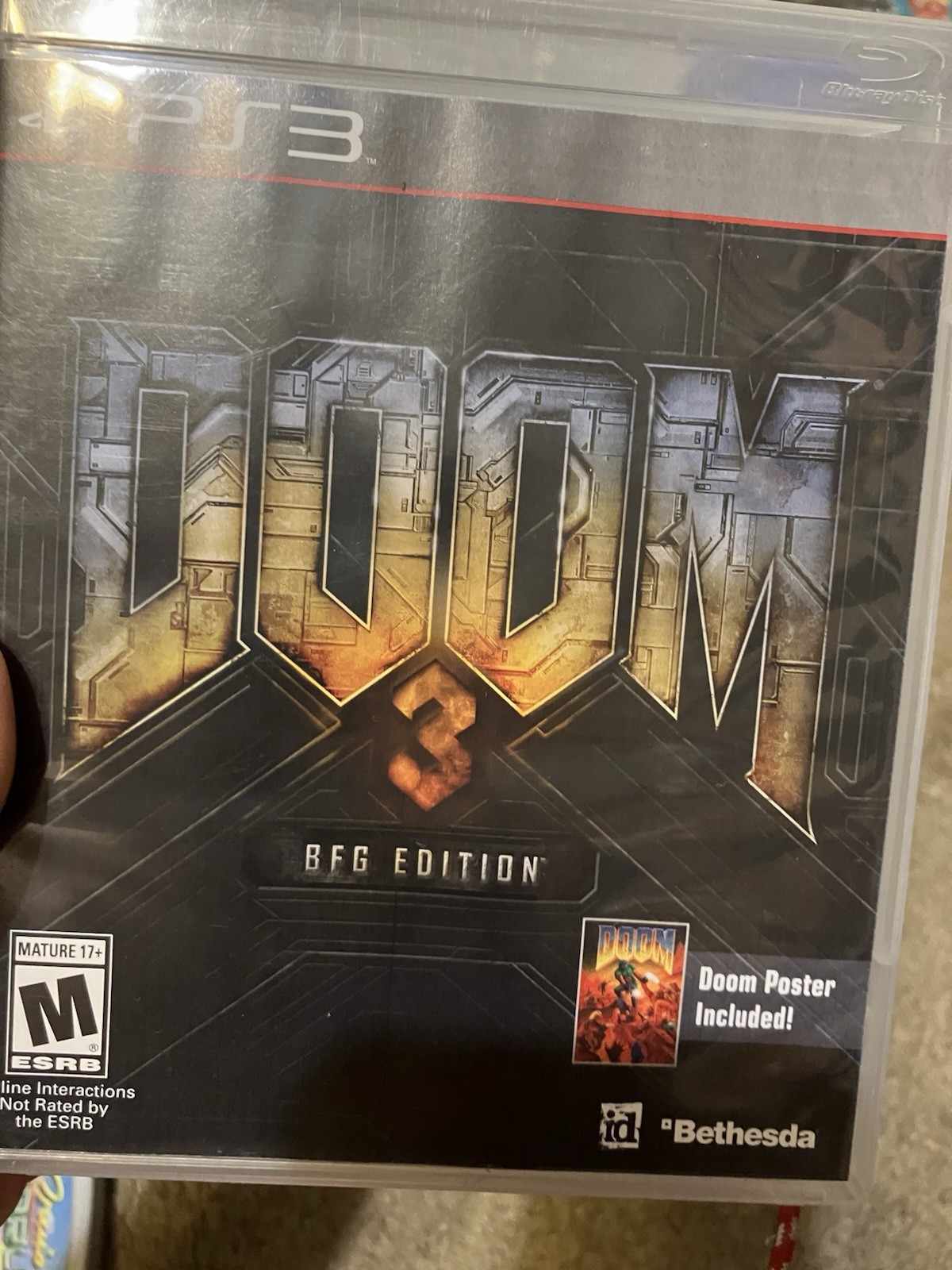 Authentic & Tested Doom 3 BFG Edition – Sony PlayStation 3, Cib, Works, Read