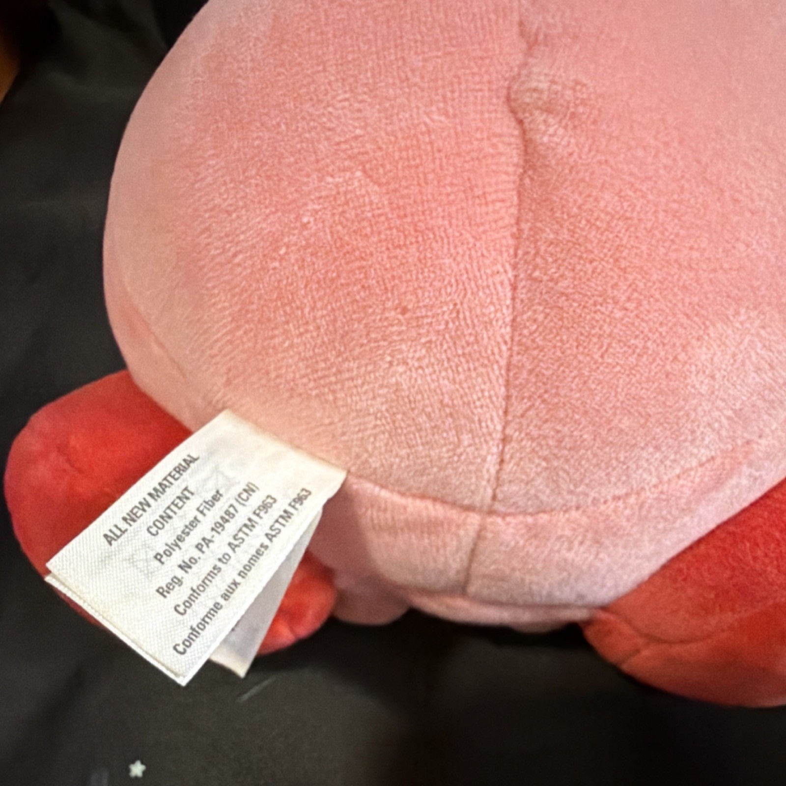 TOMY Kirby Washable Plush Doll T12773 Official Video Game Merchandise