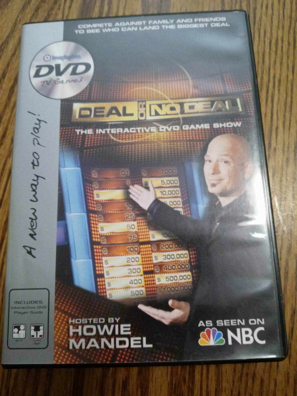 Deal or No Deal DVD By Howie Mandel Interactive DVD Game Show Imagination DVD