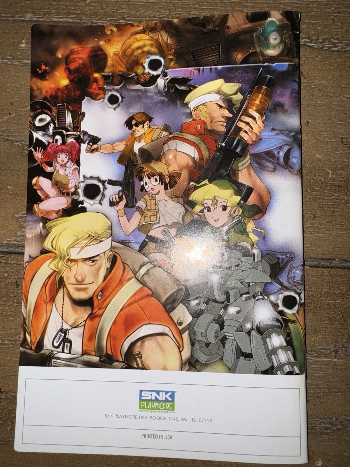 🔴Metal Slug Anthology (Nintendo Wii, 2006) Complete