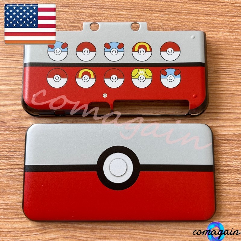 For Nintendo New 2DS XL 2DS LL Protective Top & Bottom Case Housing Shell Cover