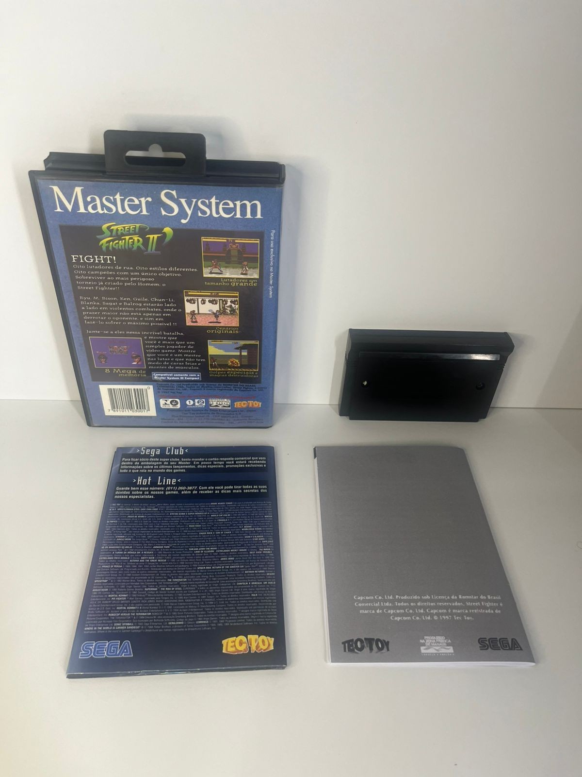 Street Fighter II – Sega Master System – Tectoy – Tec Toy Brazil
