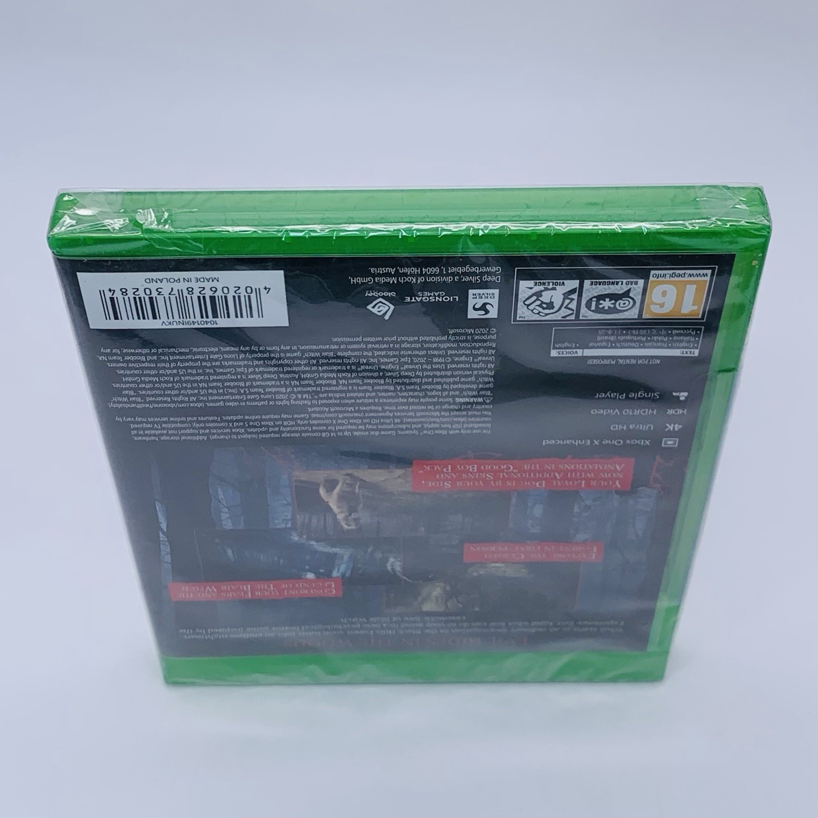 Blair Witch PEGI 16 Microsoft Xbox One, 2020 – Brand New Factory Sealed