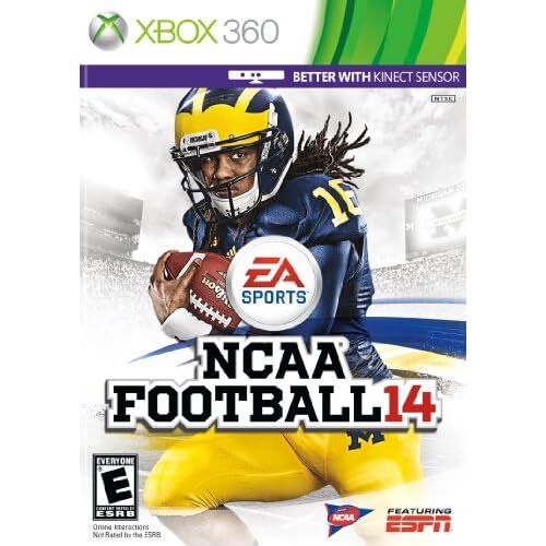 NCAA Football 14 For Xbox 360 Action 3E
