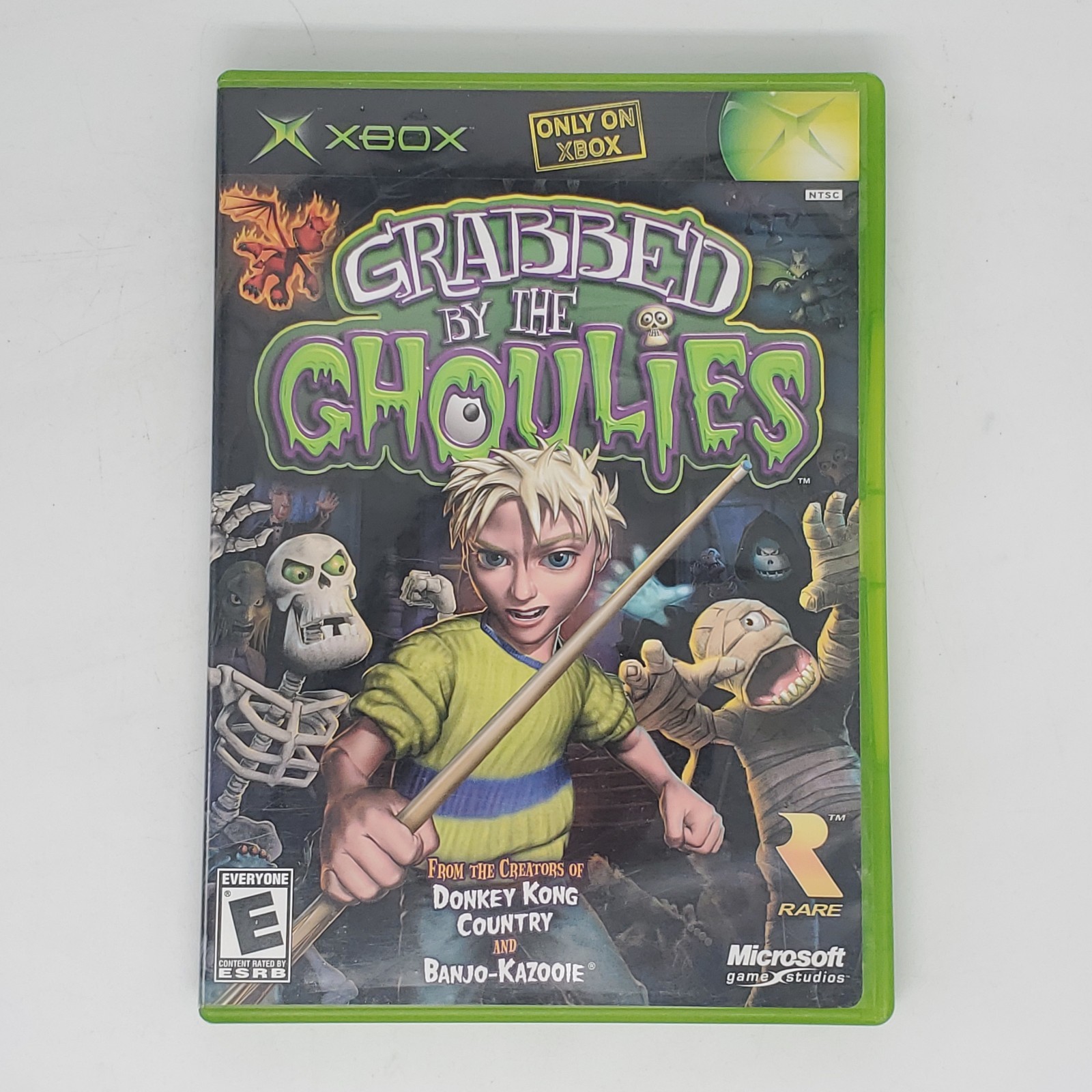 Grabbed by the Ghoulies OG Xbox CIB w Insert Tested And Working Good Condition.