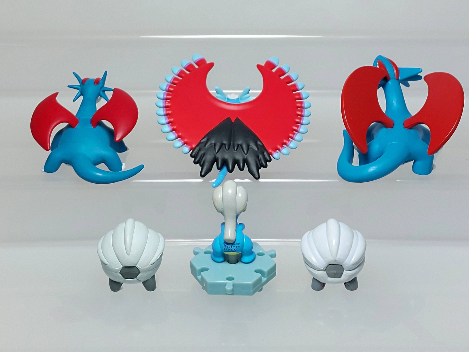 Salamence Shelgon Bagon Roaring Moon Pokemon Figure Takara Tomy Bandai 0.8-1.4in