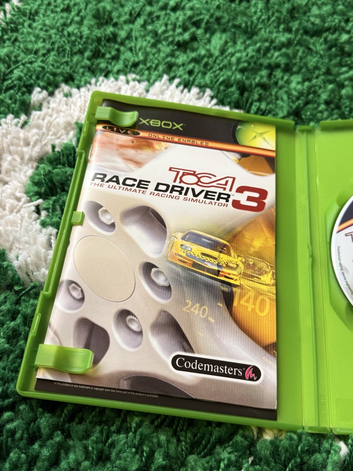 Toca Race Driver 3 – Microsoft Xbox Tested Complete CIB