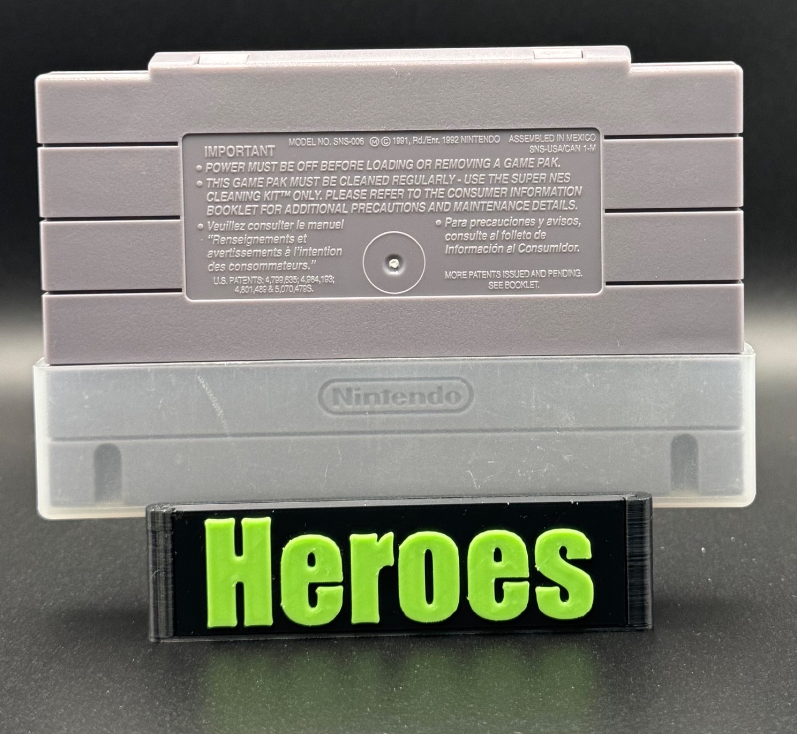 Super Nintendo SNES Mega Man X, Game Only, Verified Working (See Video)