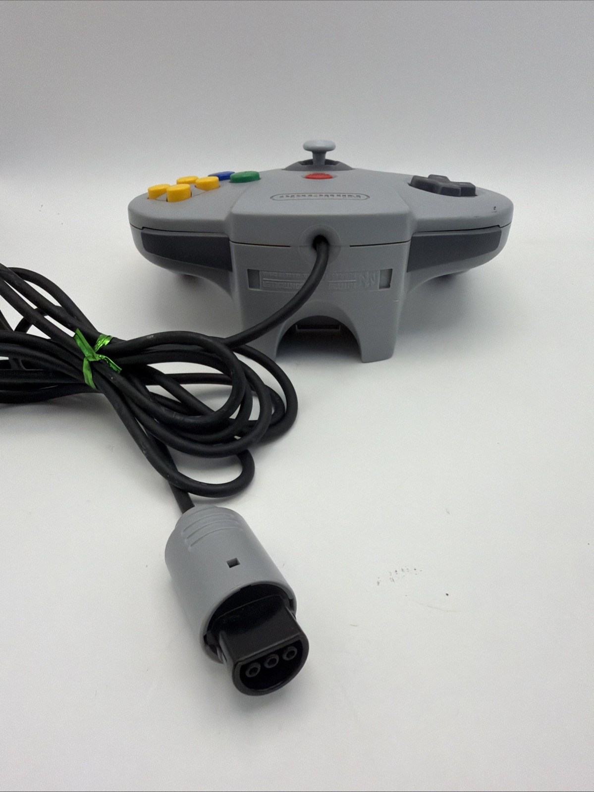 Nintendo 64 N64 Console Bundle Gray Controller OEM Cables Tested Works Great