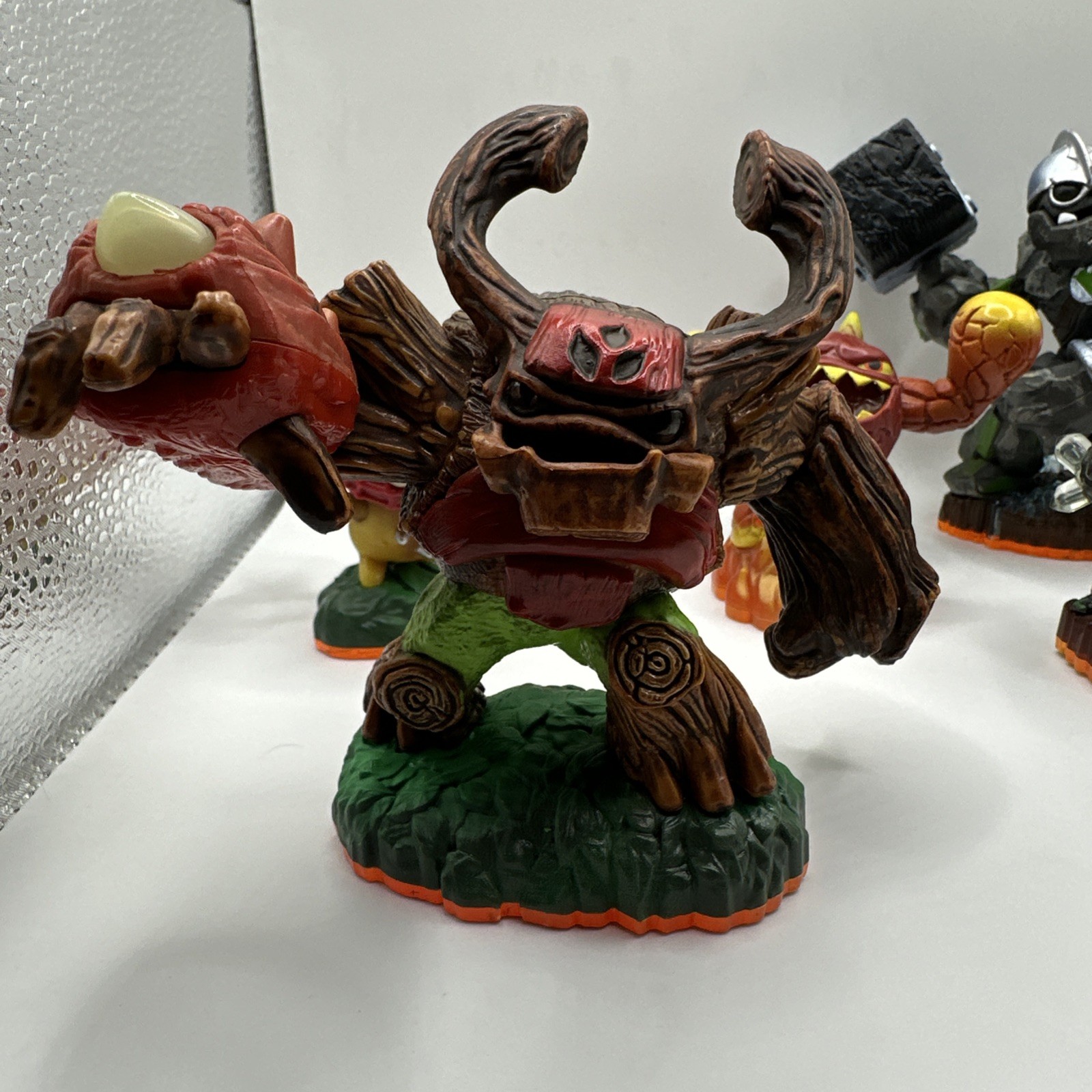Skylanders Giants Lot Tree Rex Hot Head Crusher Prism Break Shroomboom Bundle
