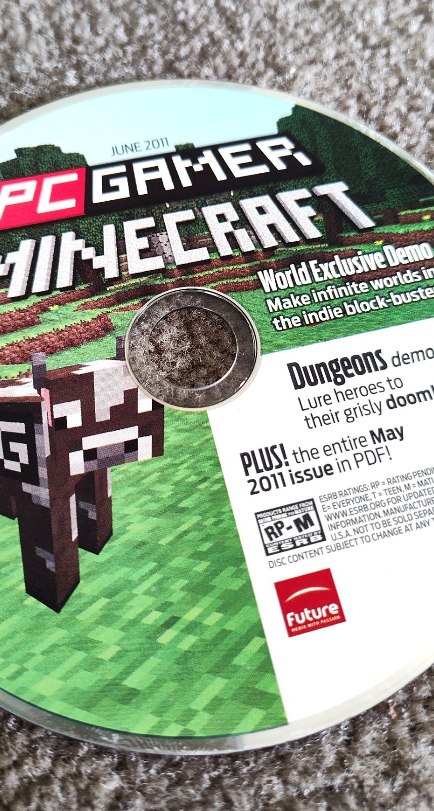 PC Gamer MINECRAFT World Exclusive Demo #J159 June 2011