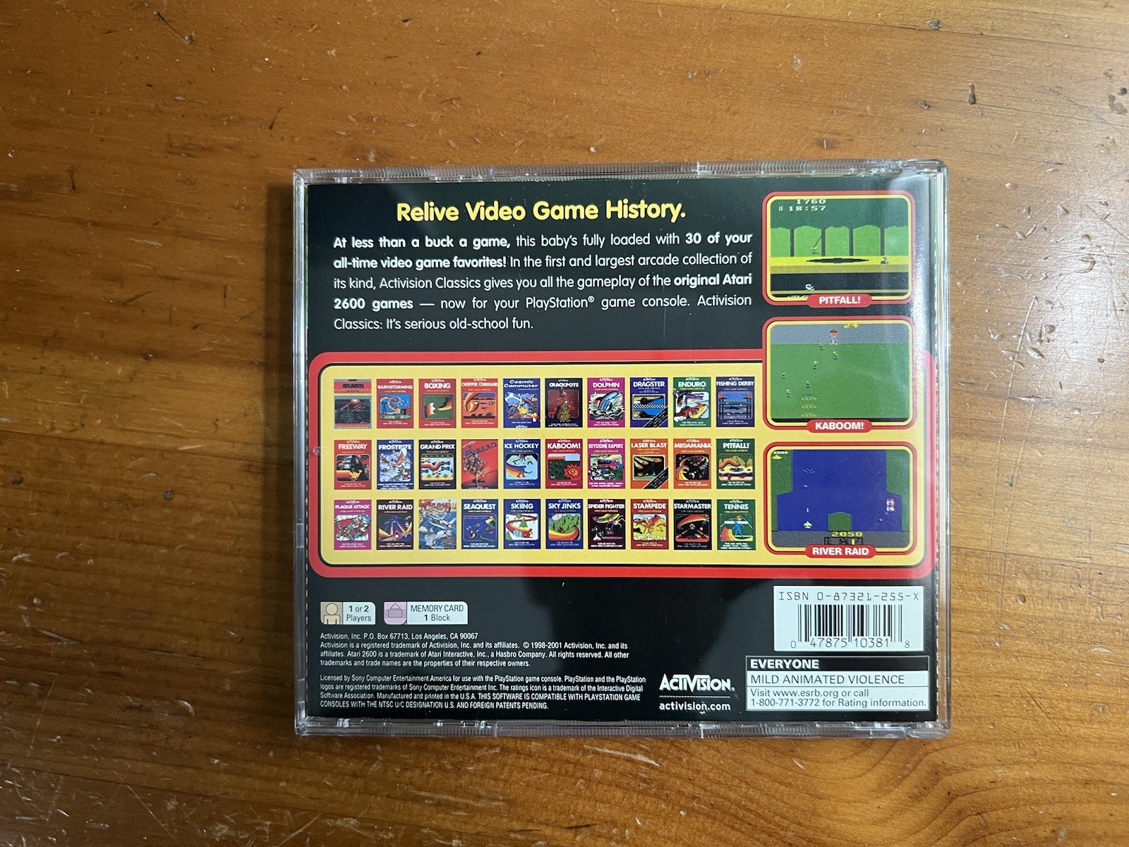 Activision Classics – PlayStation 1 – CIB – Greatest Hits