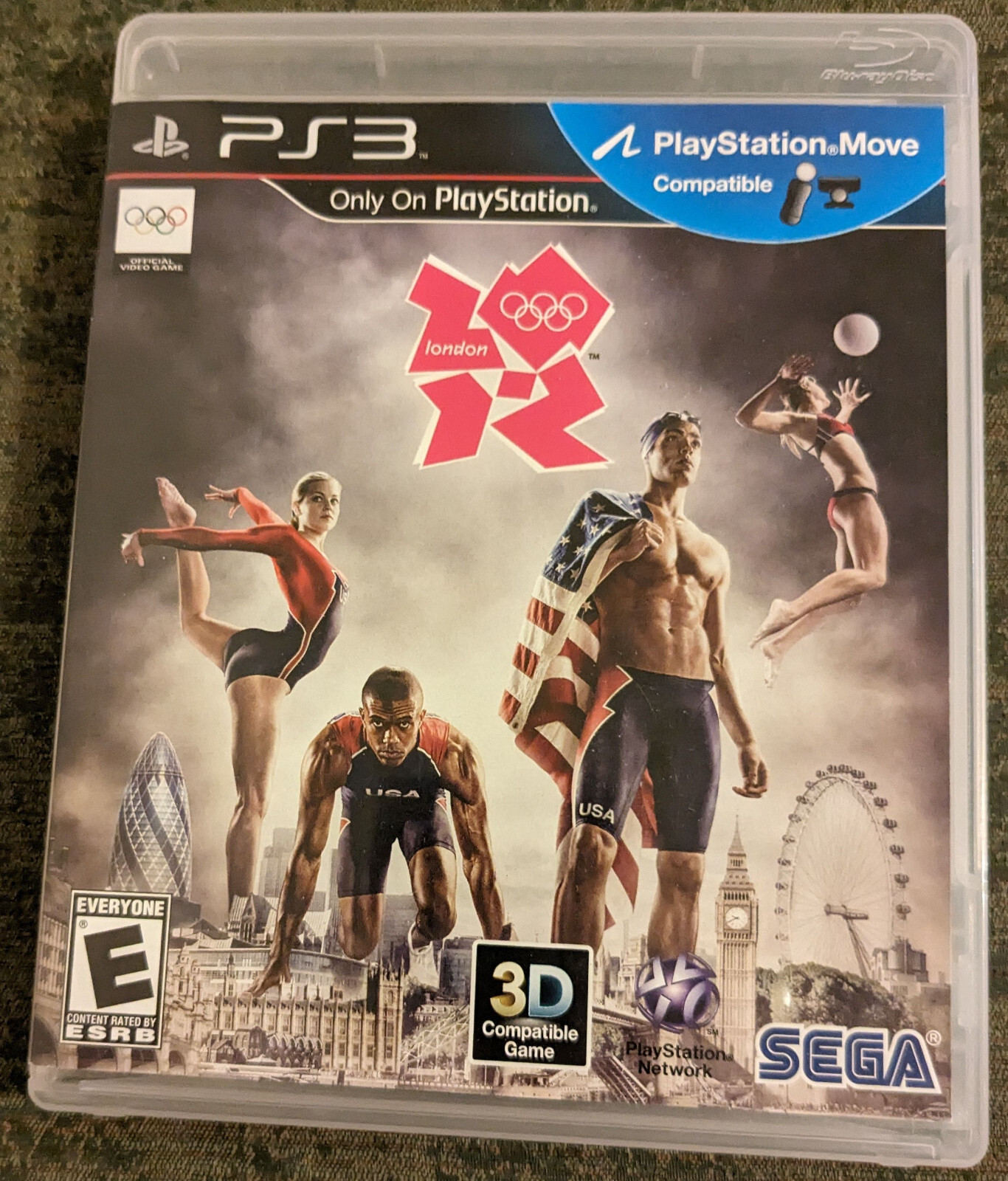 London 2012 Olympics – Playstation 3 PS3 – ORIGINAL GAME CASE ONLY – NO GAME