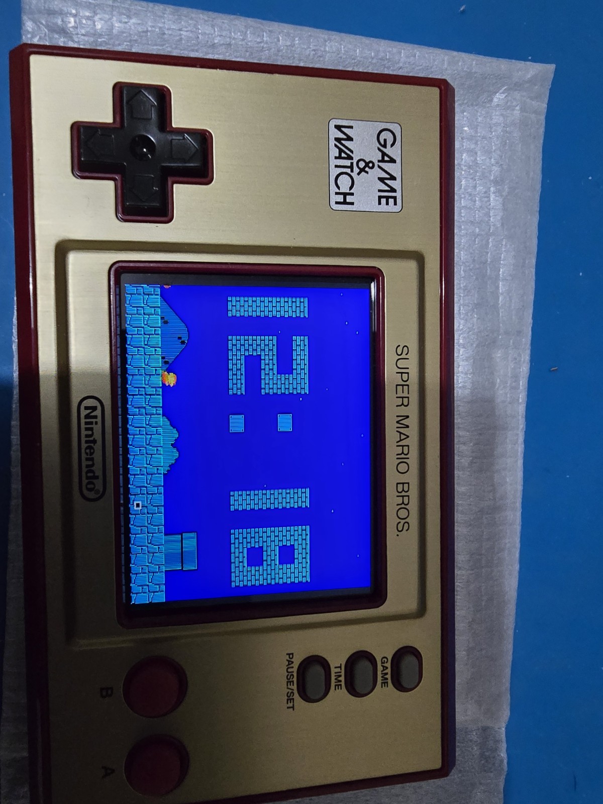 64mb upgrade Nintendo Game And Watch Super Mario Bros. Handheld Console