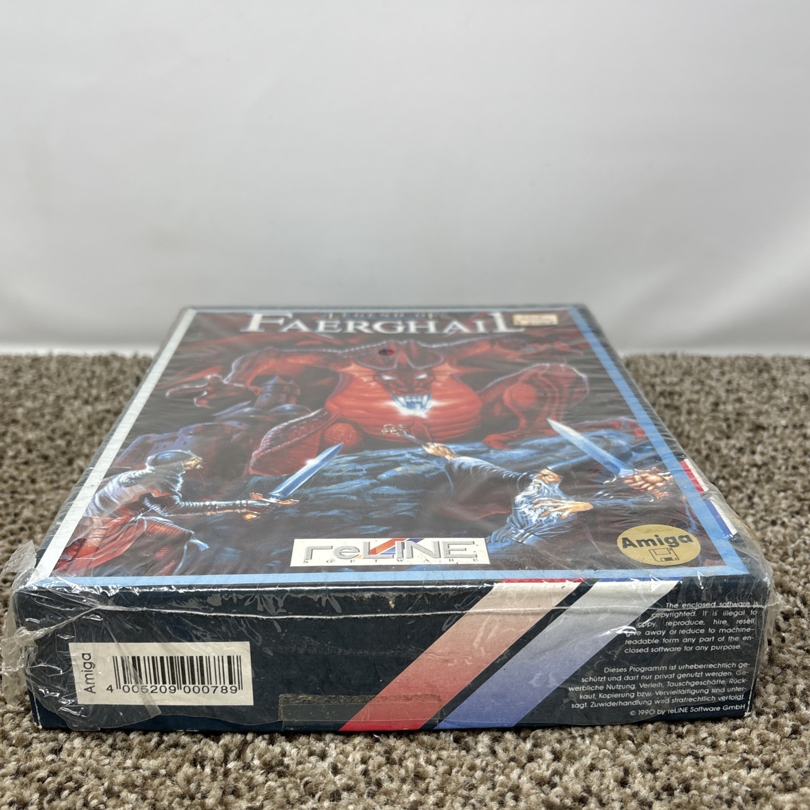 LEGEND OF FAERGHAIL FOR AMIGA BY RAINBOW ARTS RARE Untested