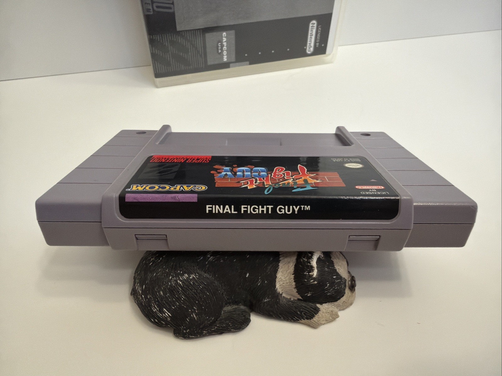 Final Fight Guy Super Nintendo Game SNES Authentic +Collector Case