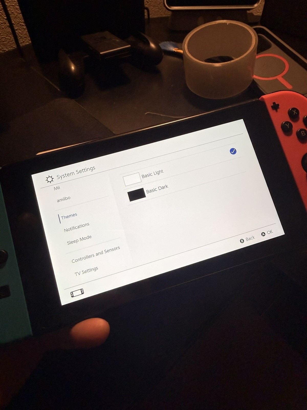 Nintendo Switch with Neon Blue and Neon Red Joy-Con (HAC-001-01)