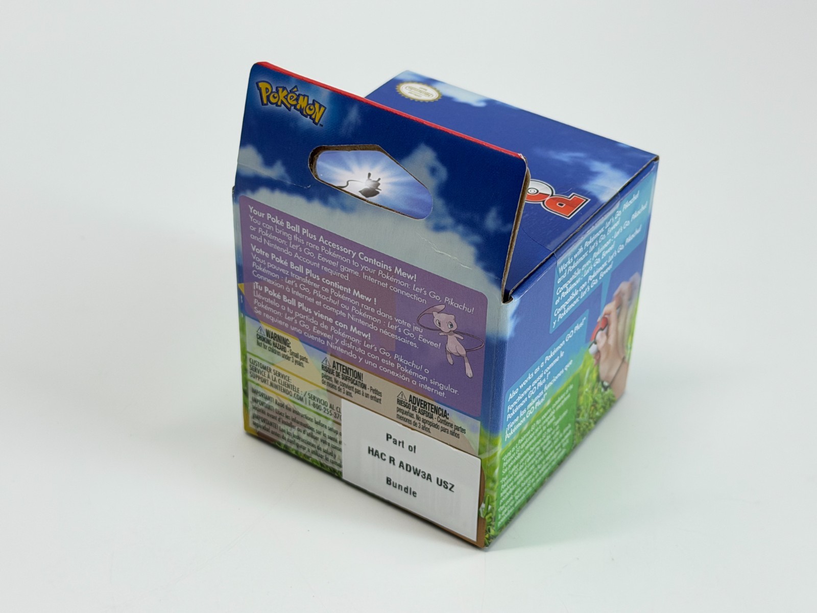 New! Pokeball Plus (Pokemon Nintendo Switch) Factory Sealed With Mew