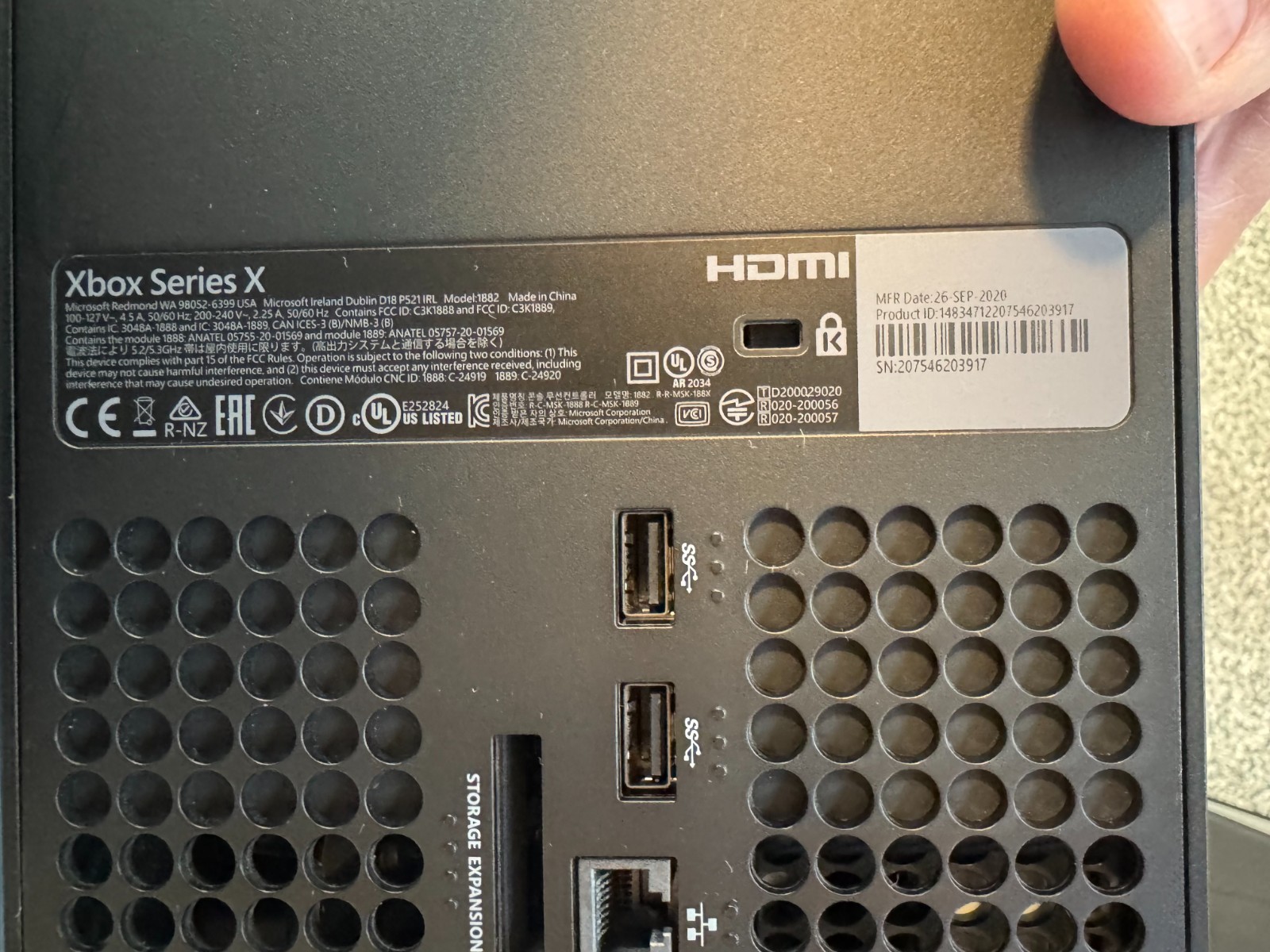 Microsoft Xbox Series X 1TB Video Game Console – Black