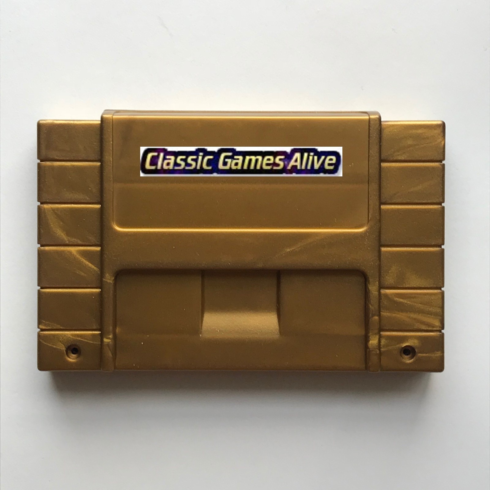 SNES Plastic Case Cart Shell Replacement Highest Quality – Super Nintendo GOLD