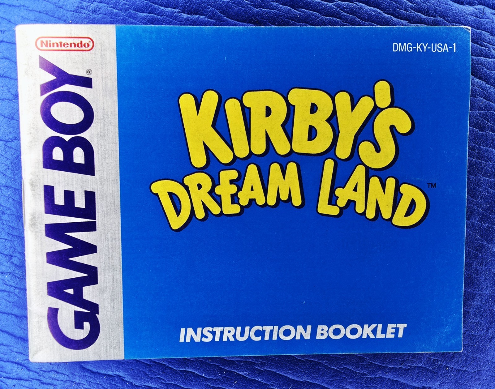 Kirby’s Dream Land (Nintendo Game Boy, 1992) MANUAL ONLY / NO GAME