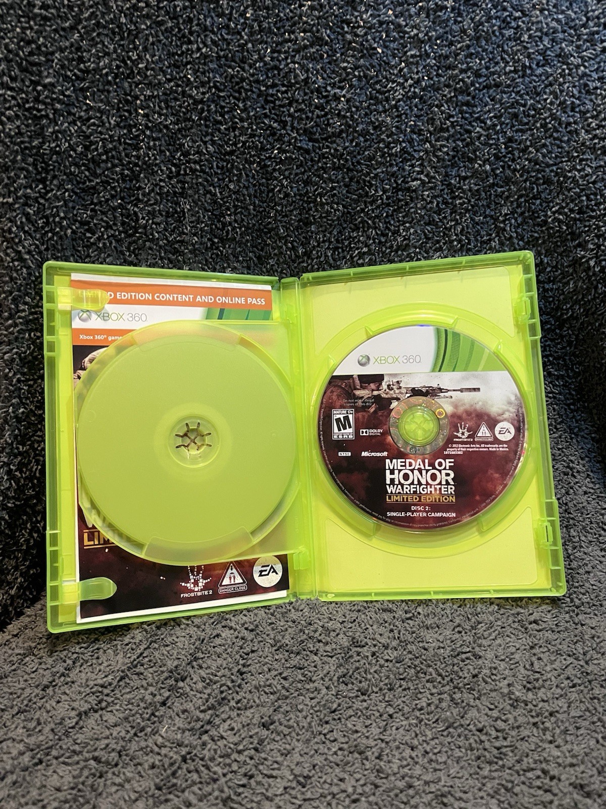 Medal of Honor: Warfighter Limited Edition (Xbox 360, 2012) Complete Tested