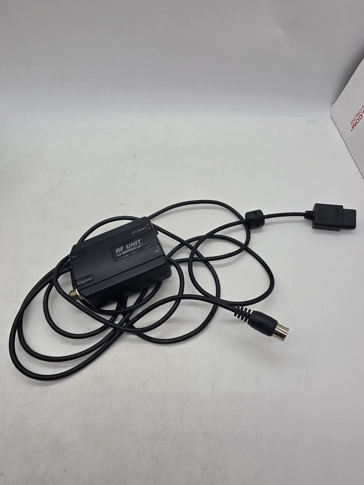 RF Unit Adapter for Nintendo 64 console system N64 Oem Authentic Official Tested