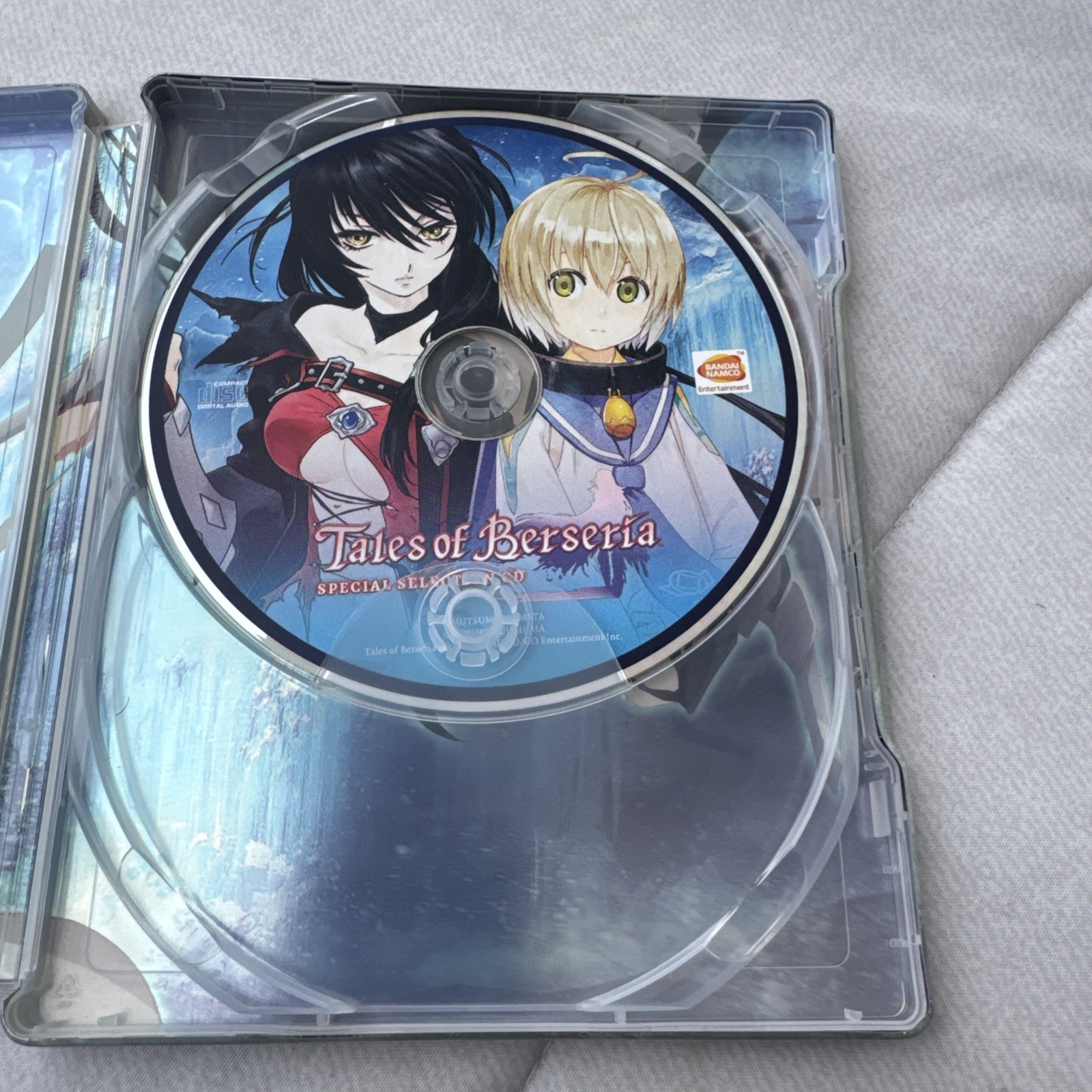 Tales of Berseria Collector’s Edition Steelbook Case w/ CD & Sealed Card
