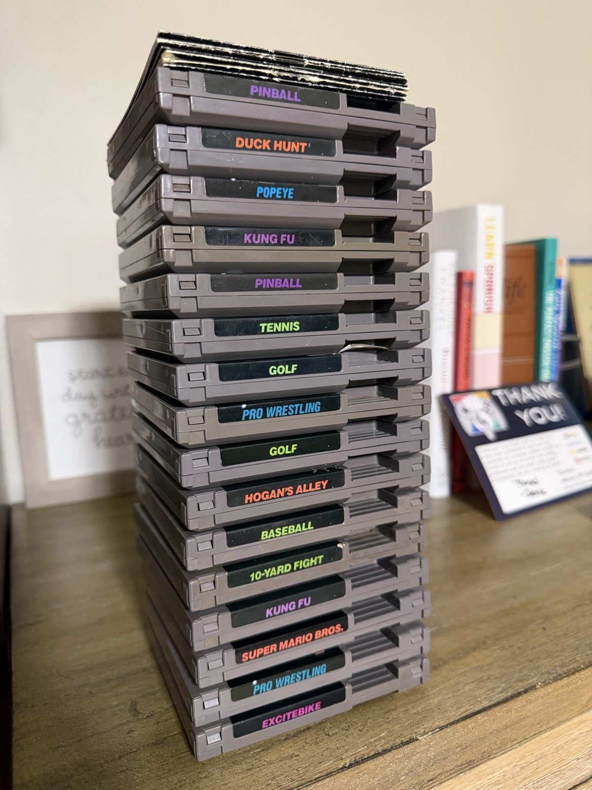 16 NES “Black Box” Games Lot– Early Production – With Some Manuals