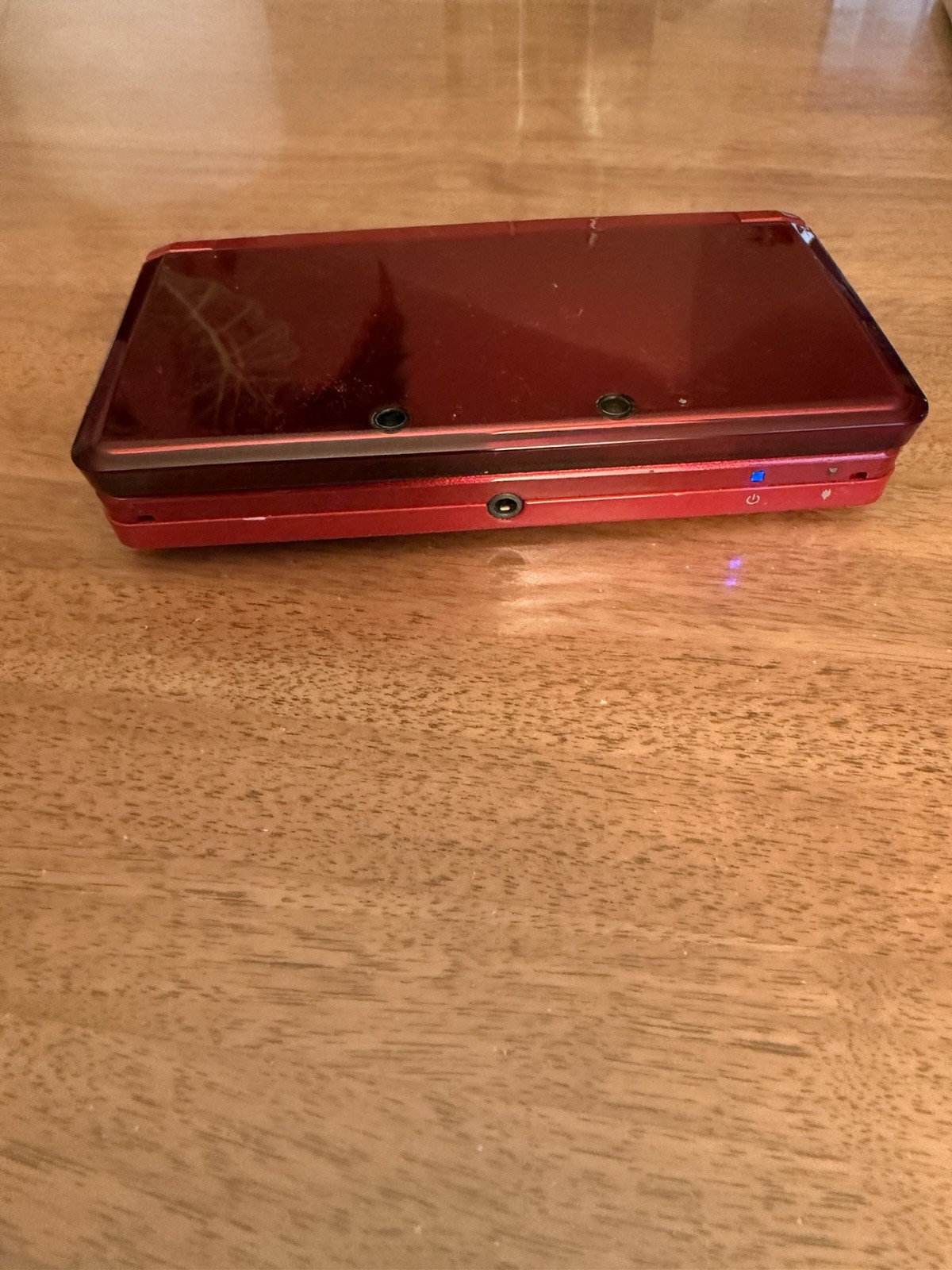 Nintendo 3DS Flame Red (Charger/Stylus/5 Games Included)