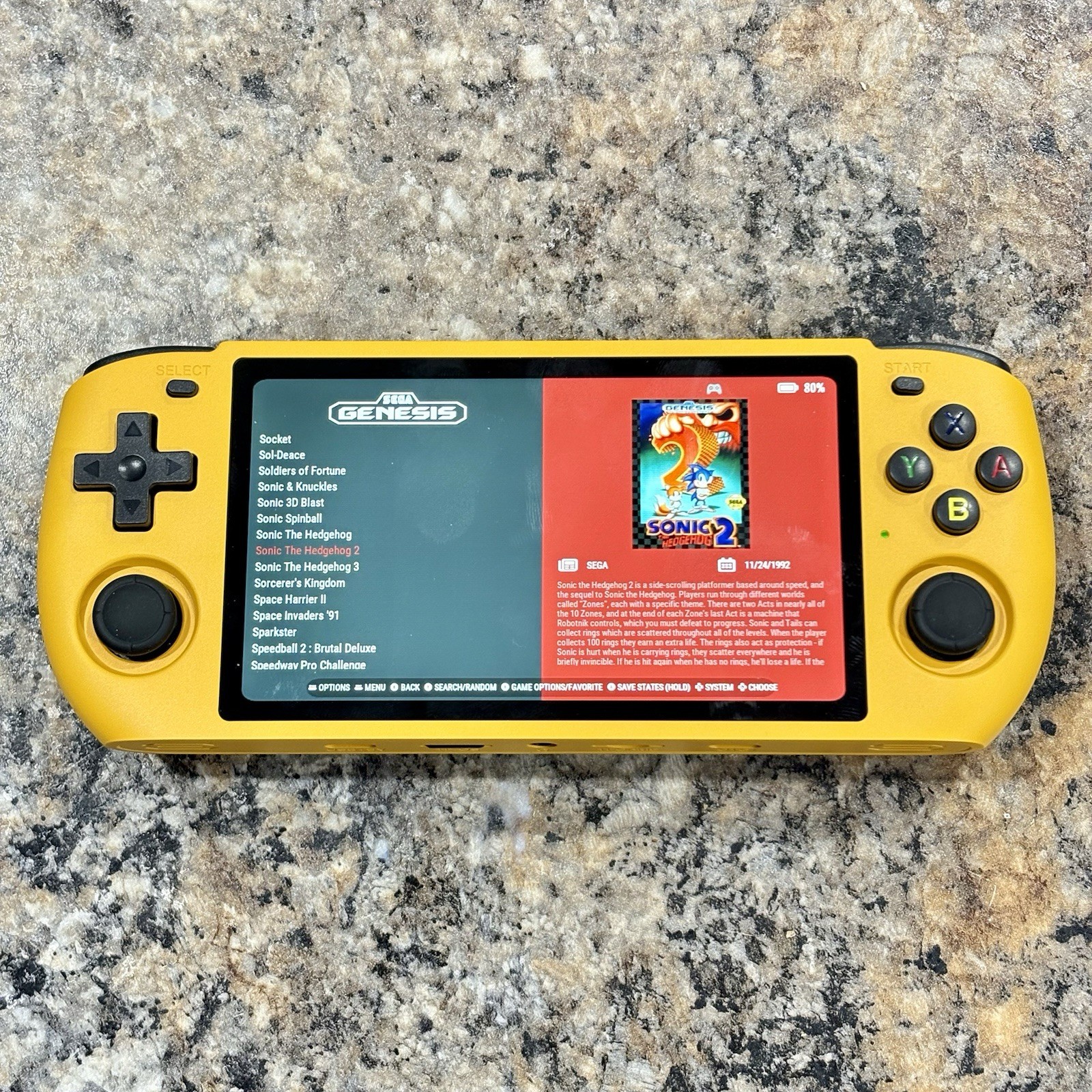 New PowKiddy RGB10MAX3 Retro Gaming Handheld New 64GB Card Custom Ready To Play