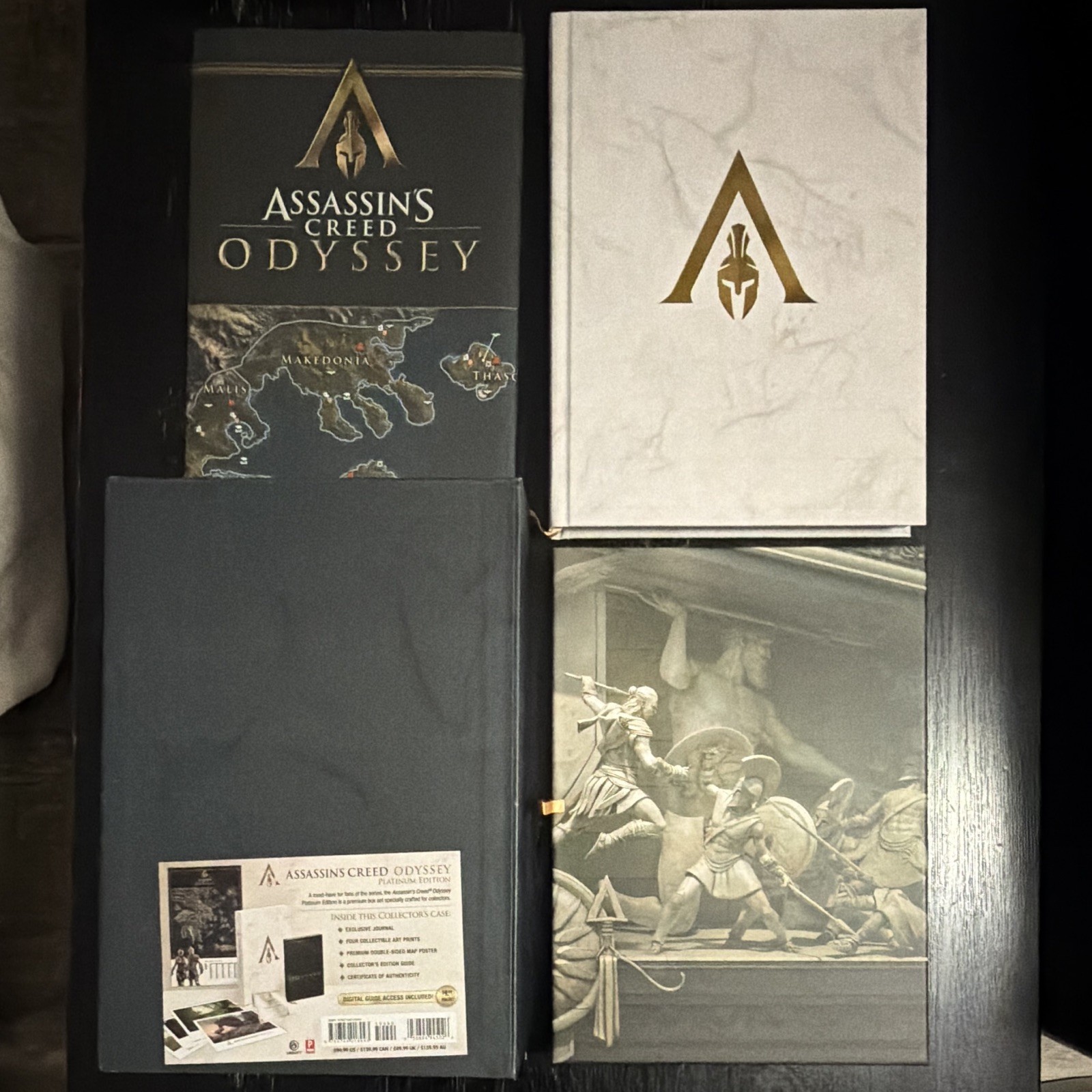 Assassin’s Creed Odyssey Collector’s Edition Guide & Certificate of Authenticity