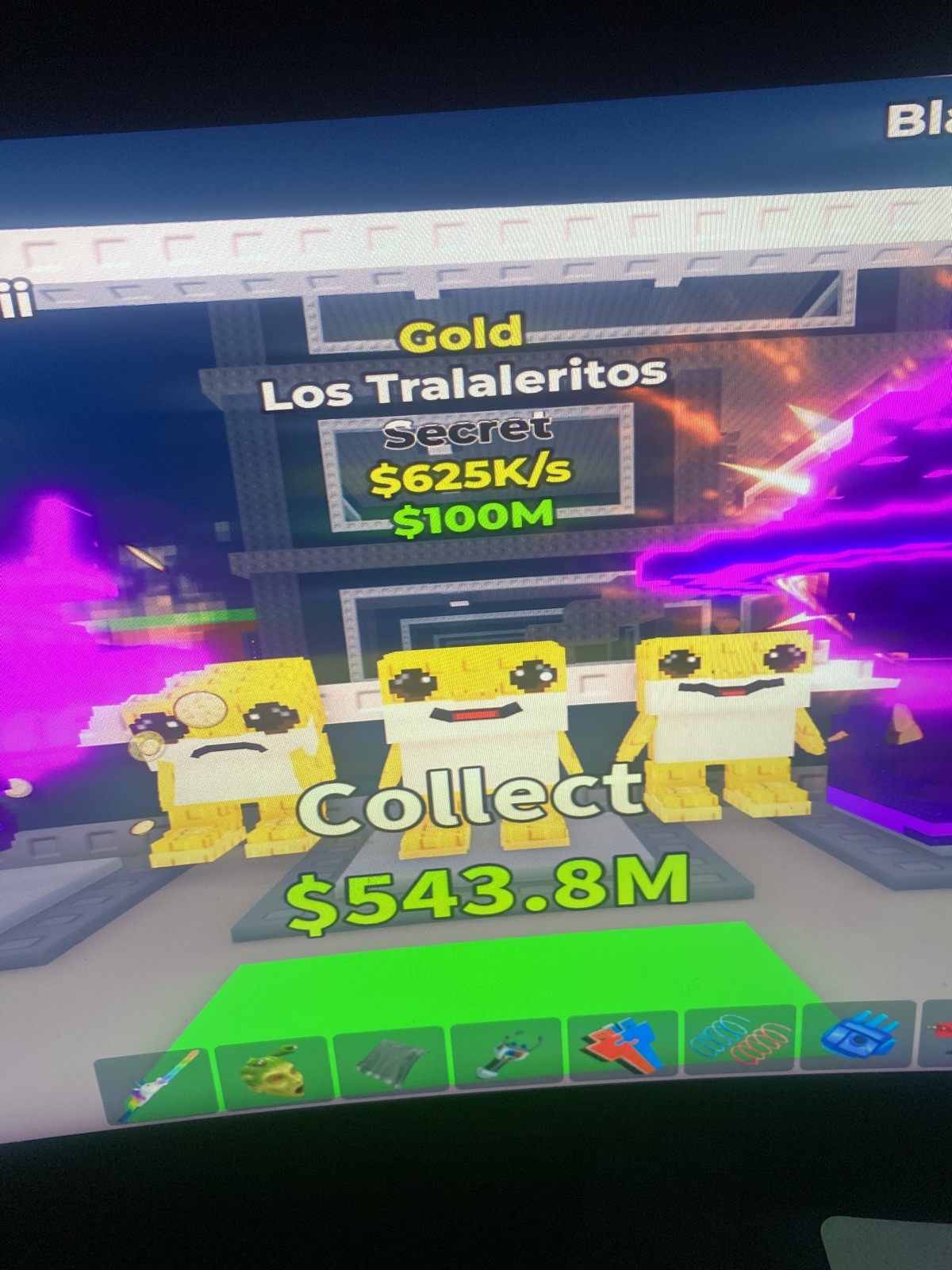 Steal a BrainRot Gold Los Tralaleritos