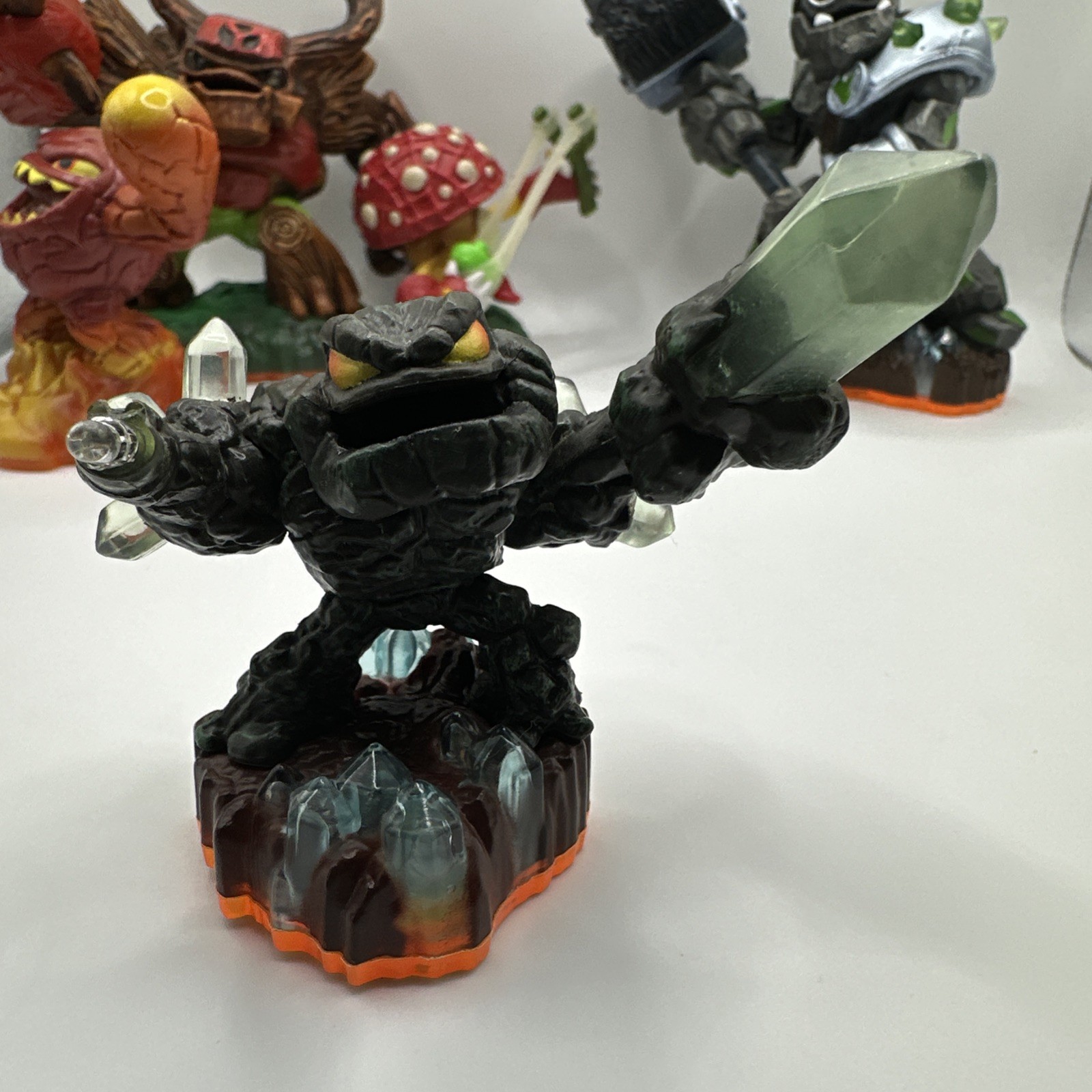 Skylanders Giants Lot Tree Rex Hot Head Crusher Prism Break Shroomboom Bundle