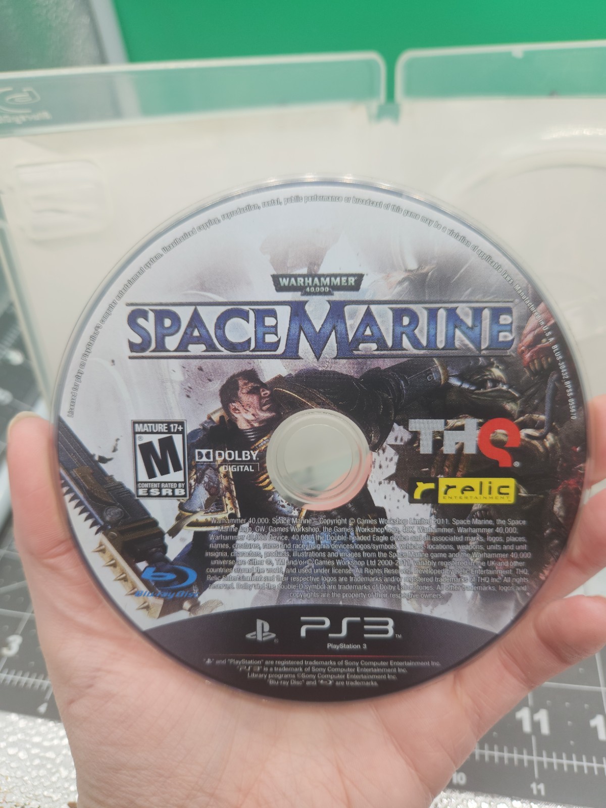 Wahammer 40,000: Space Marine (PlayStation 3, PS3)