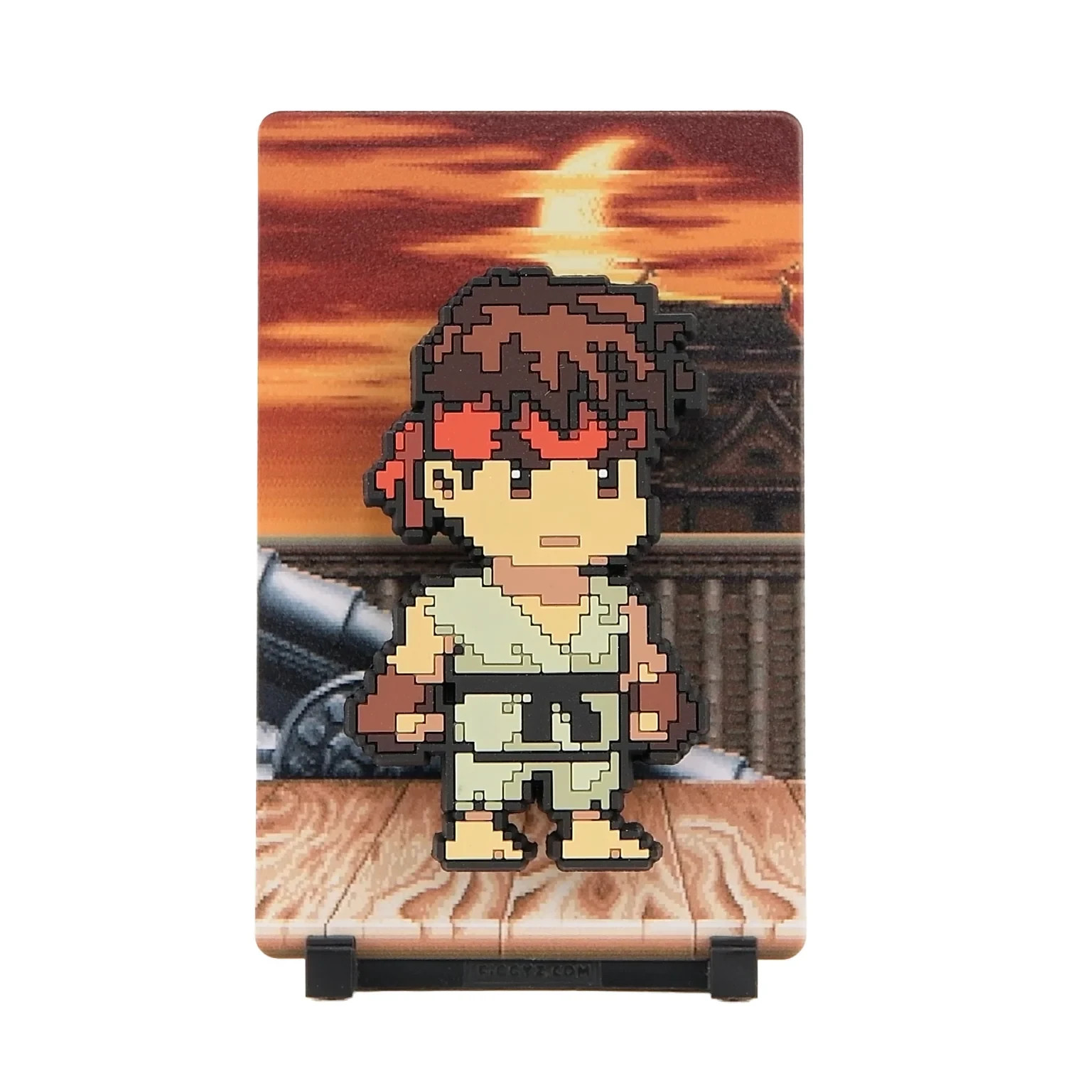 Official Licensed Street Fighter RYU FiGGYZ Pop Magnet 3D Display Stand