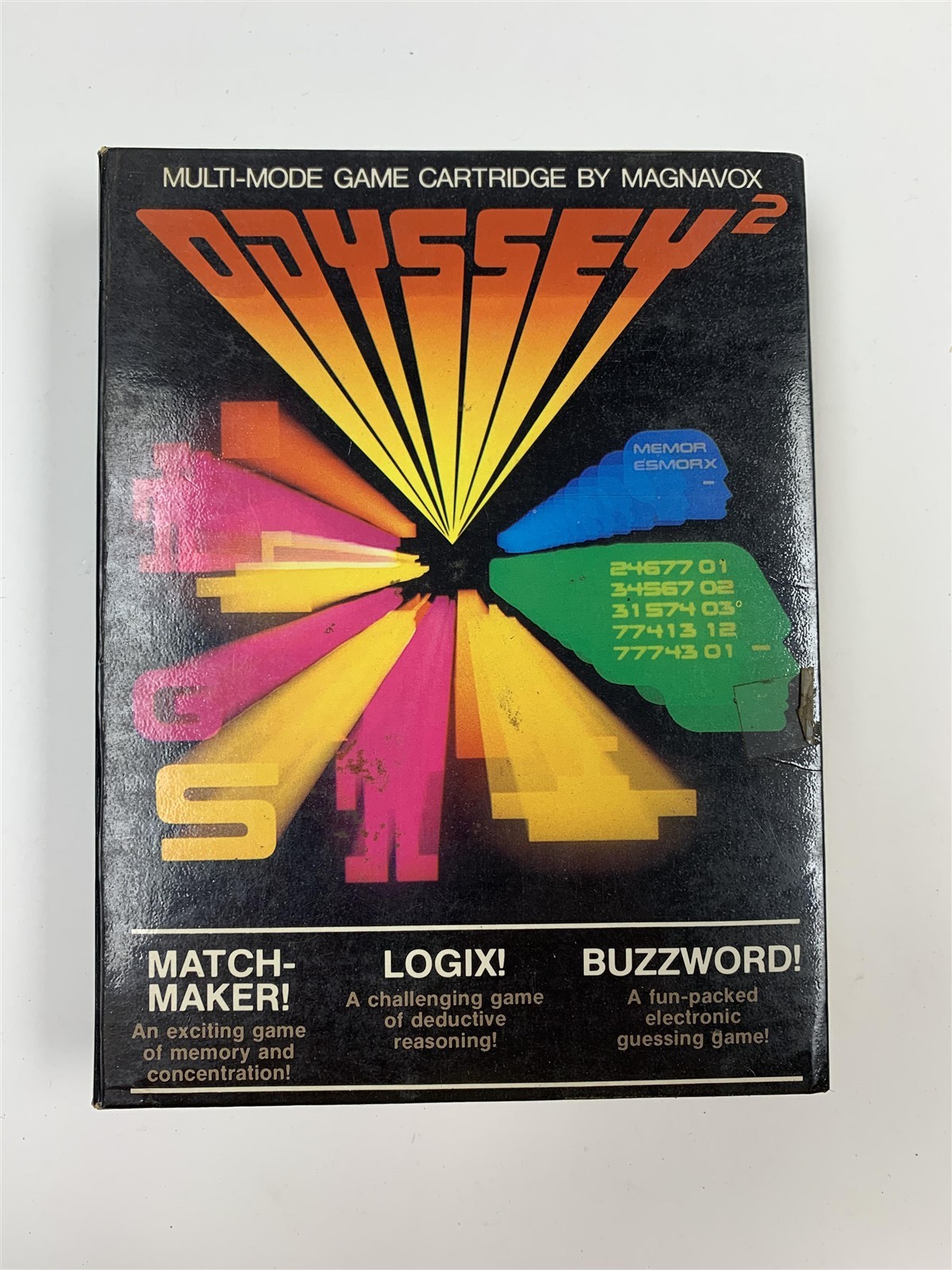 Match-Maker! Logix! Buzzword! Magnavox Odyssey 2 CIB Complete Manual 1978