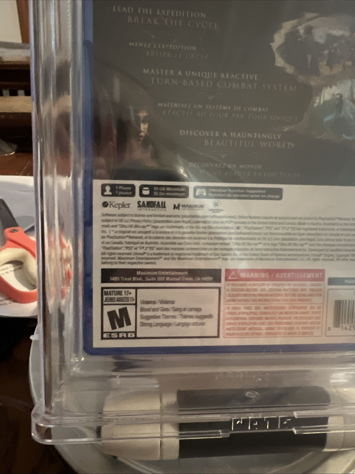 Clair Obscur: Expedition 33, WATA 9.8 A++, Sony PlayStation 5, See Description