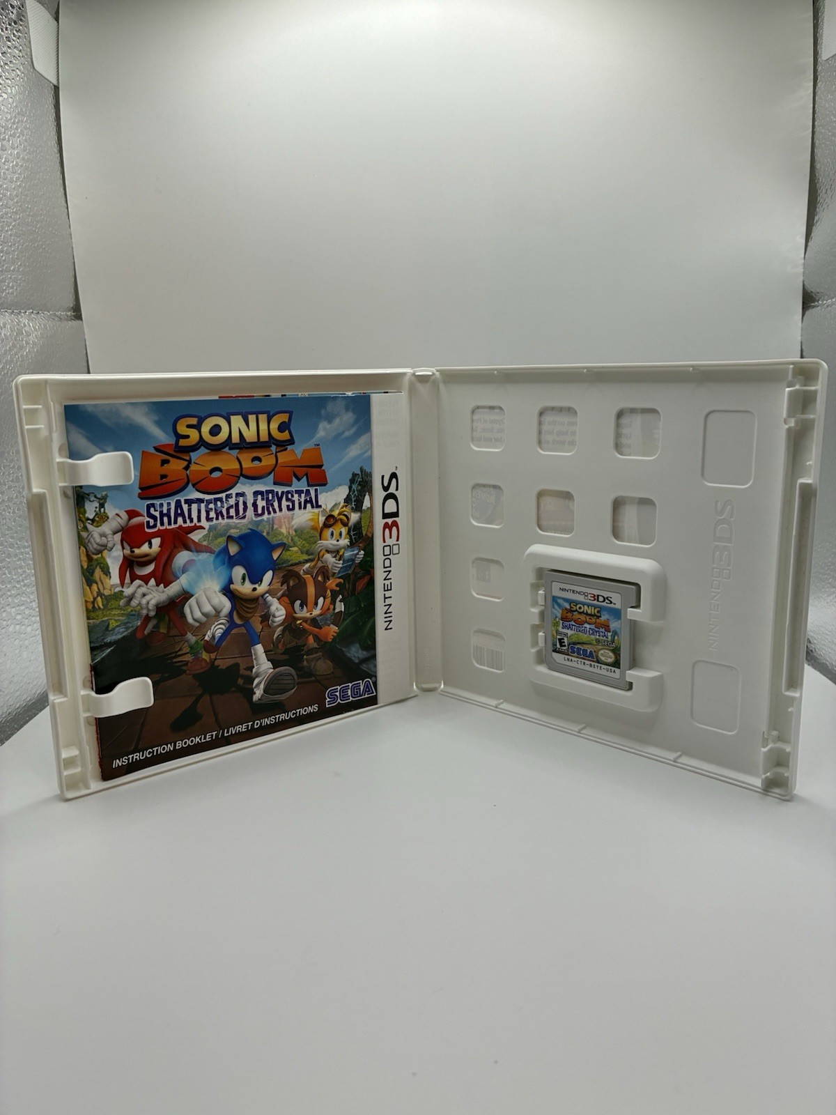 CIB Sonic Boom Shattered Crystal (Nintendo 3DS, 2014)