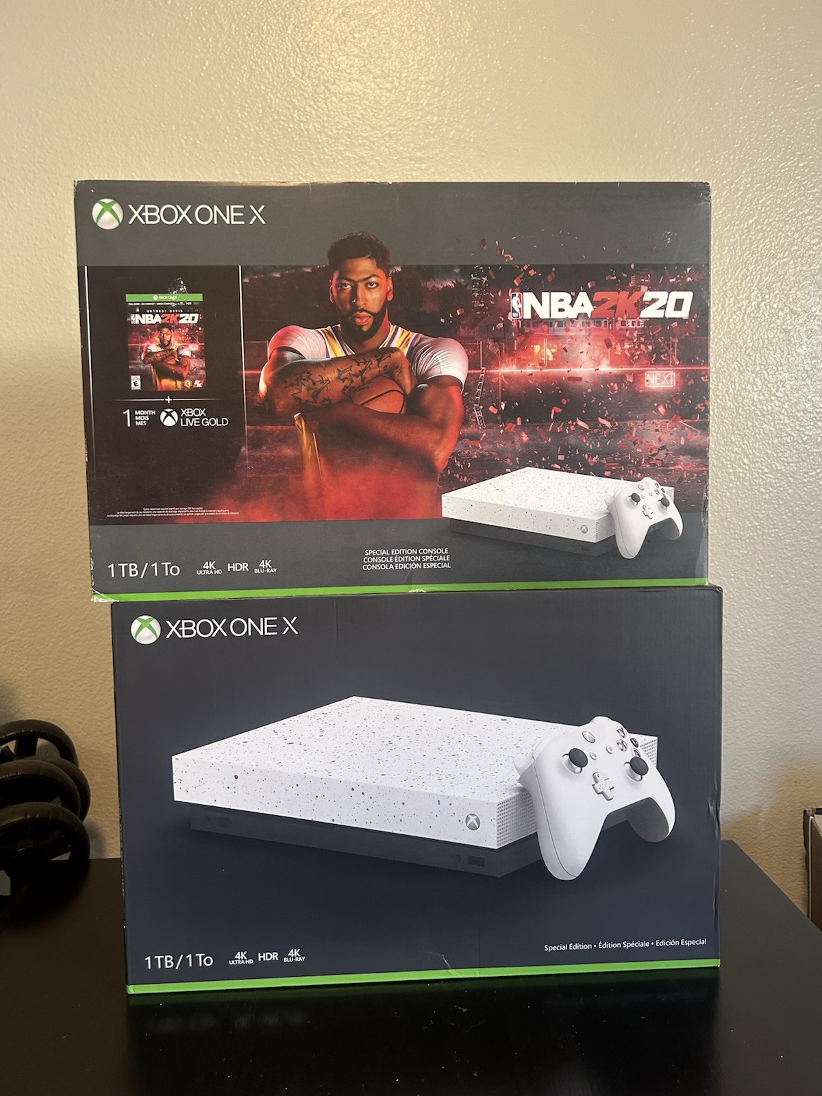 Microsoft Xbox Nba2k Hyperspace Limited Edition Console Box With Outer Sleeve