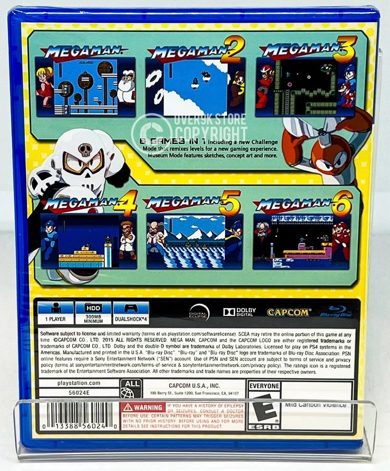 Mega Man Bundle w/ 4 games – PS4 – Brand New | Factory Sealed | READ DESCRIPTION