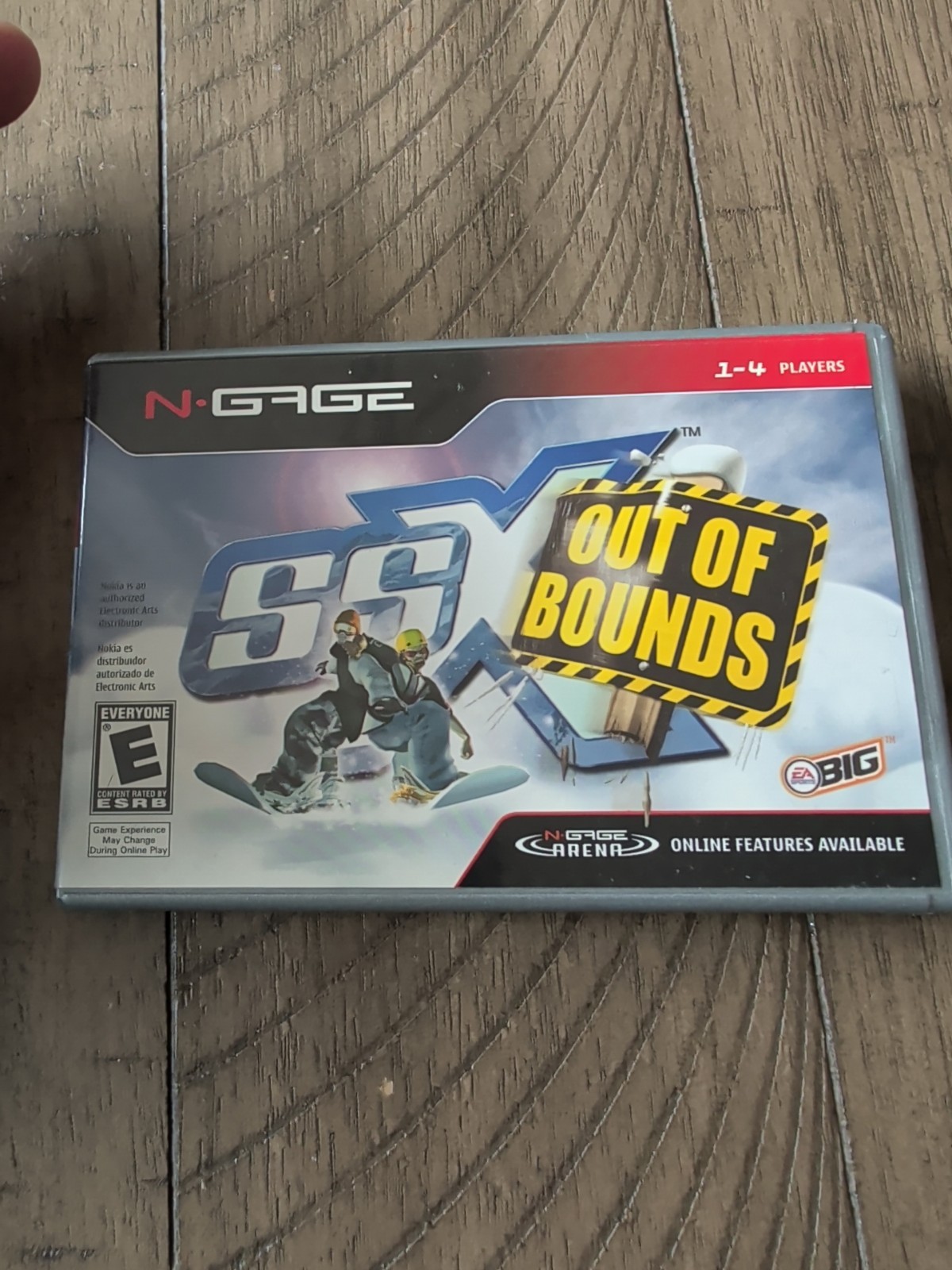 SSX Out of Bounds Nokia NGage 2005 EA Sports NTSC G3D