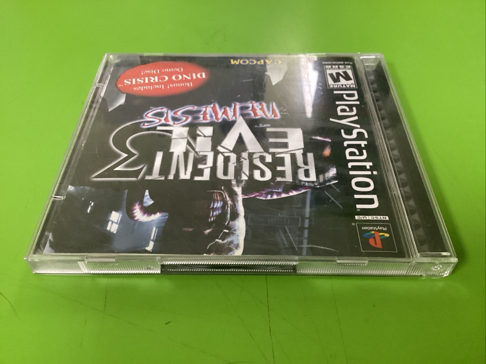 Resident Evil 3: Nemesis (PS1, 1999) CIB Manual Reg Card W/ Demo Disc Tested