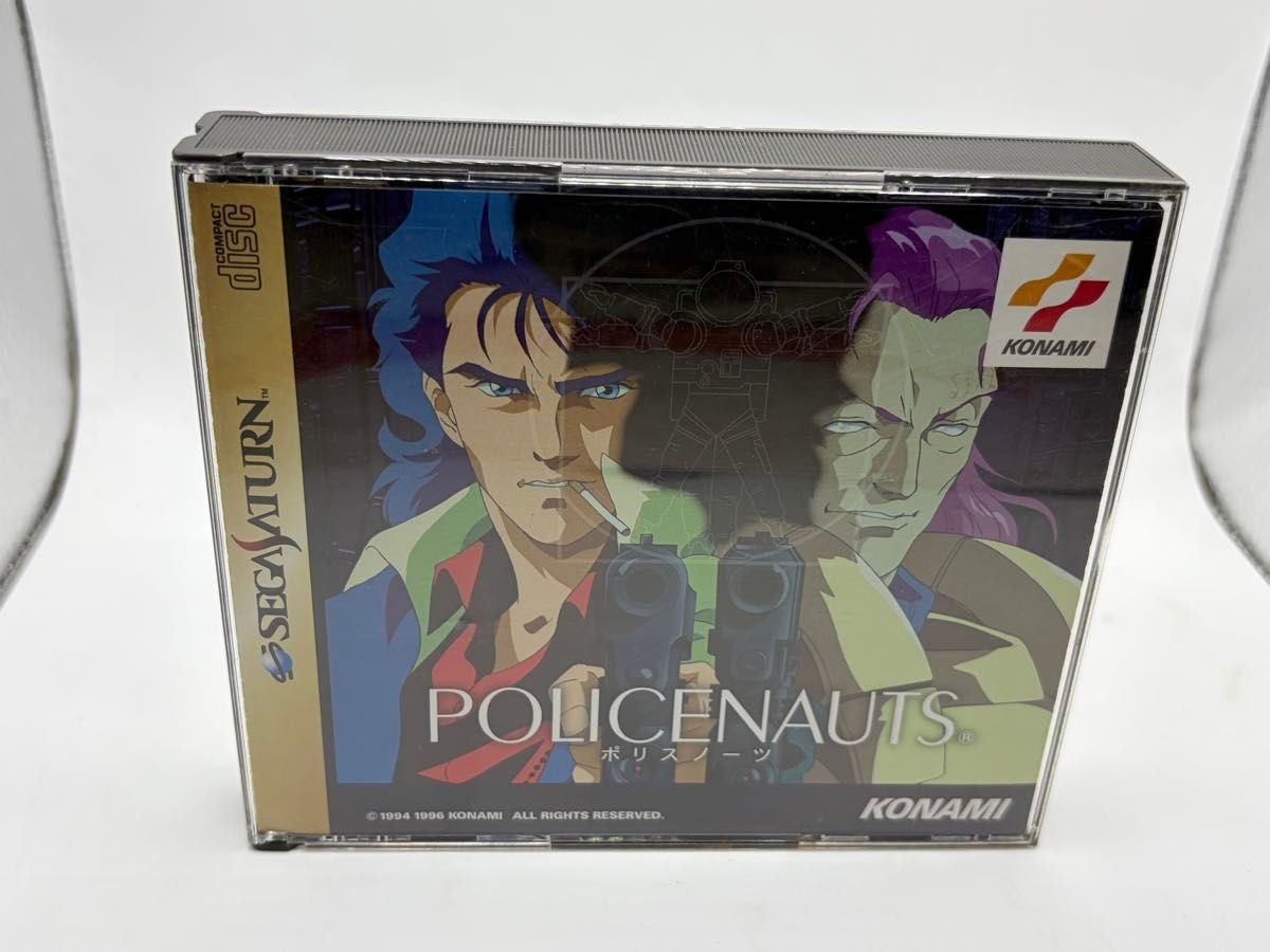 Sega Satur SS Policenauts First Press Limited Edition Book latter Tested 　