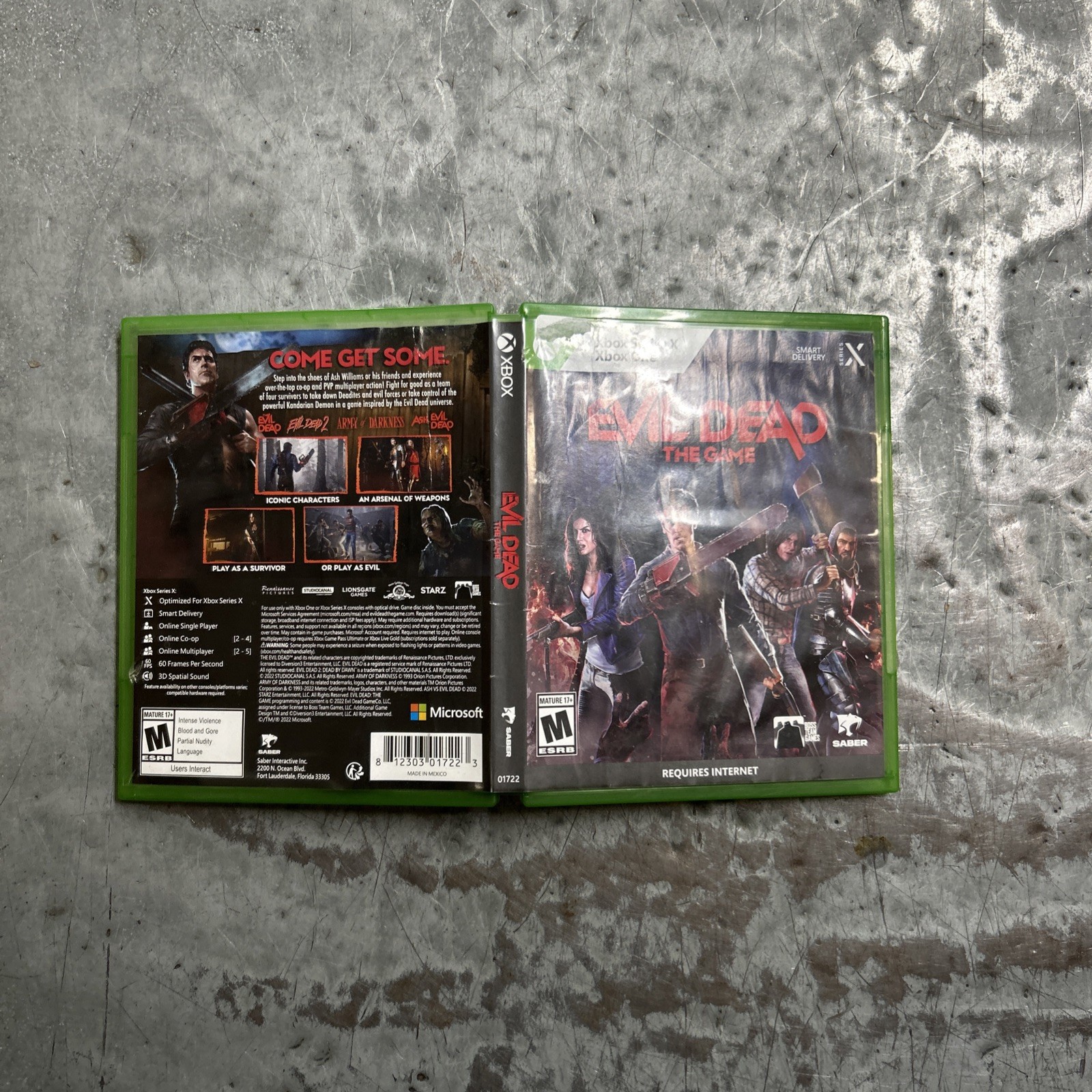 Xbox Series X, Xbox ONE | Evil Dead The Game | COMPLETE | FREE SHIPPING!