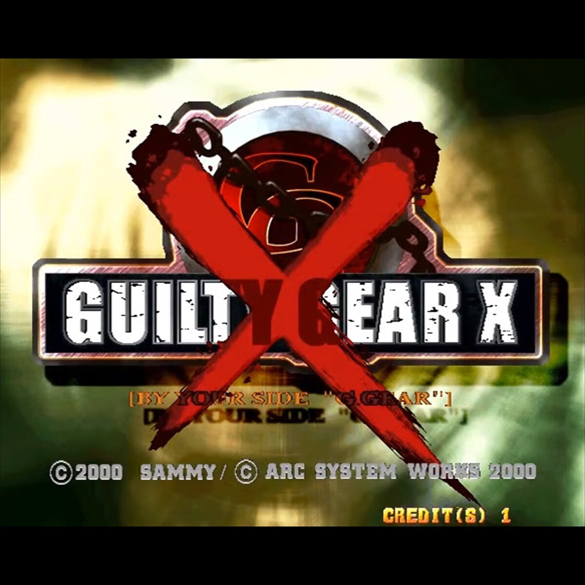 Used Guilty Gear X Cartridge SEGA Sammy Arc System Works 2000 NAOMI JVS Fighting