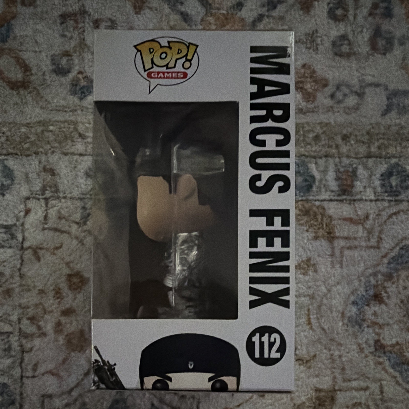 NIB! Funko Pop! Games Gears of War Marcus Fenix #112 Boxed Vinyl Figure